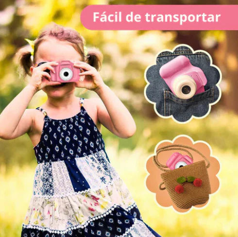 Câmera Digital Brincamigos OFERTA -> Cartão SD 32GB