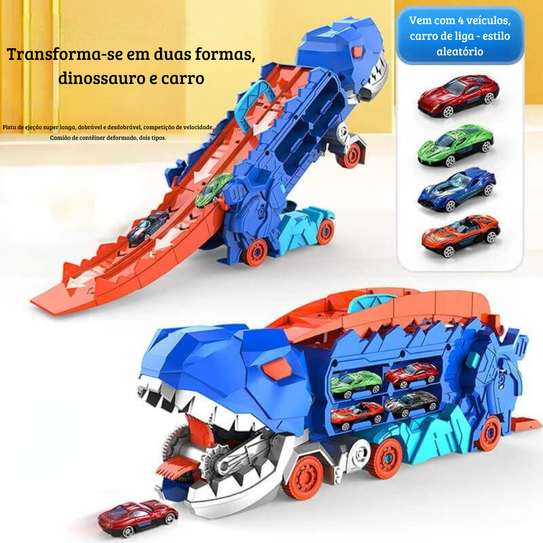 Caminhão de Transporte Tyrannosaurus - Brincamigos®