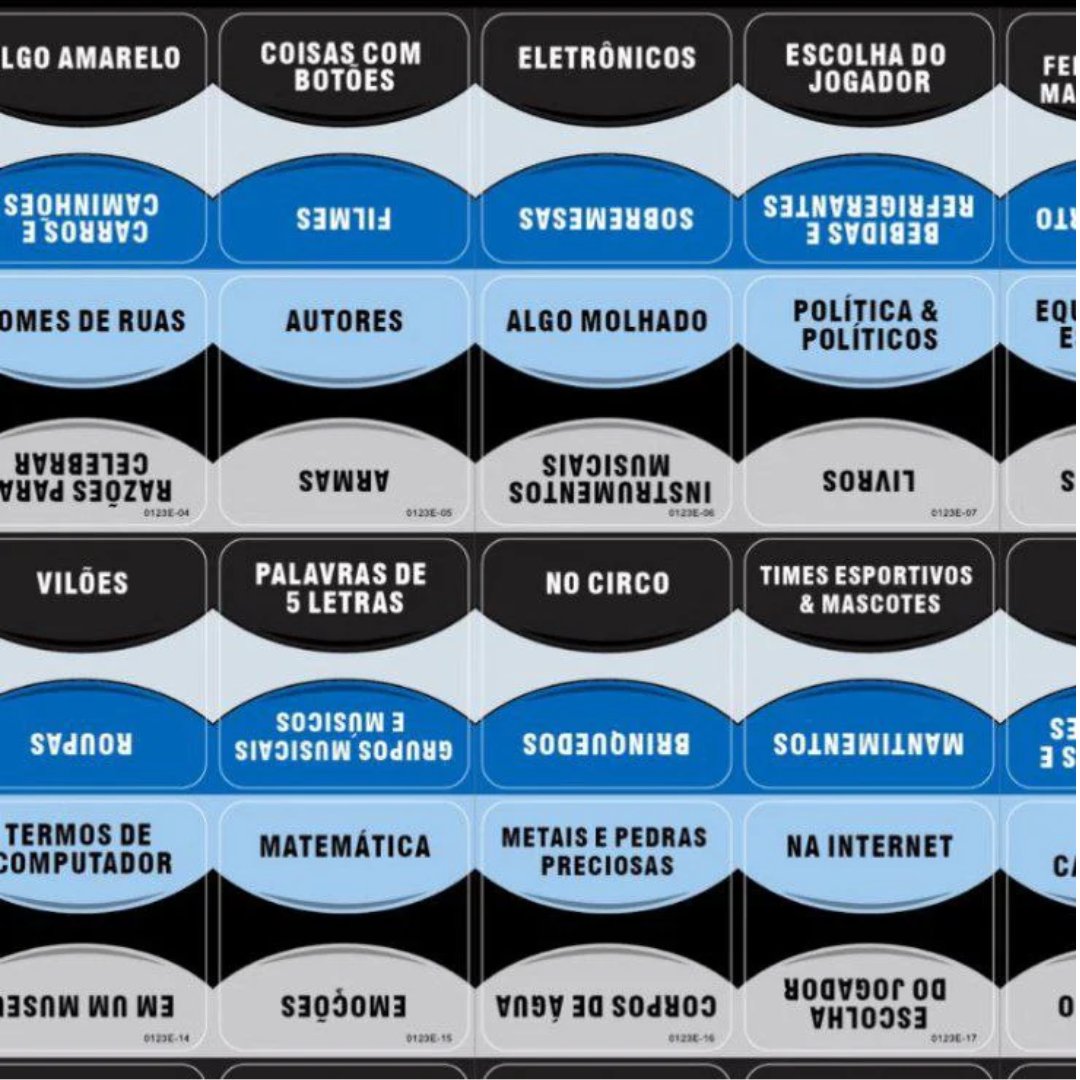 Jogo Trava Letras Stop Diversão Garantida®