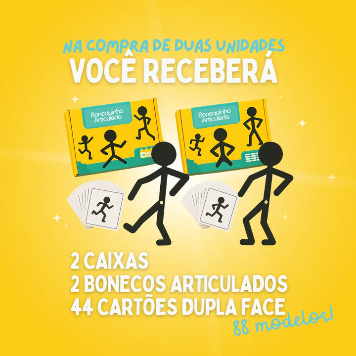 Boneco Articulado - Brincamigos®