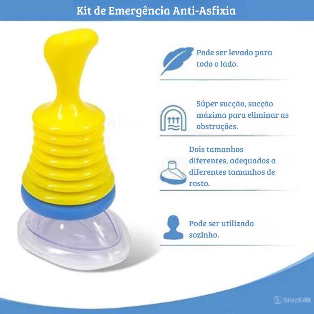 AirSafe - Dispositivo de desobstrução das vias Respiratórias