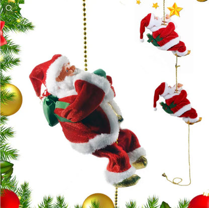 Papai Noel Escalador – Brinquedo Musical de Natal