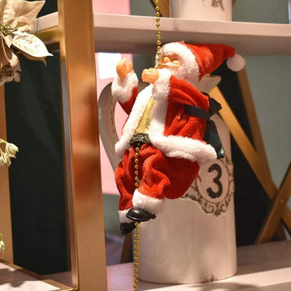 Papai Noel Escalador – Brinquedo Musical de Natal