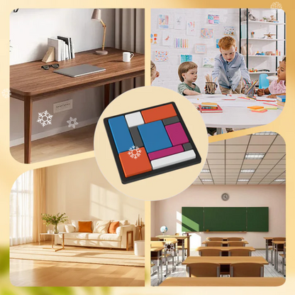 Jogo Criativo com Blocos Geométricos - Brincamigos®