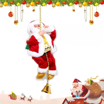 Papai Noel Escalador – Brinquedo Musical de Natal