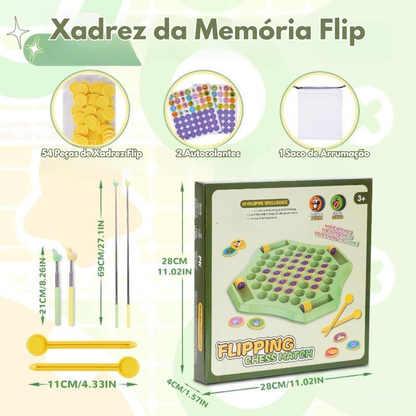 Jogo da Memória FlipFun – Combina e Diverte para Crianças