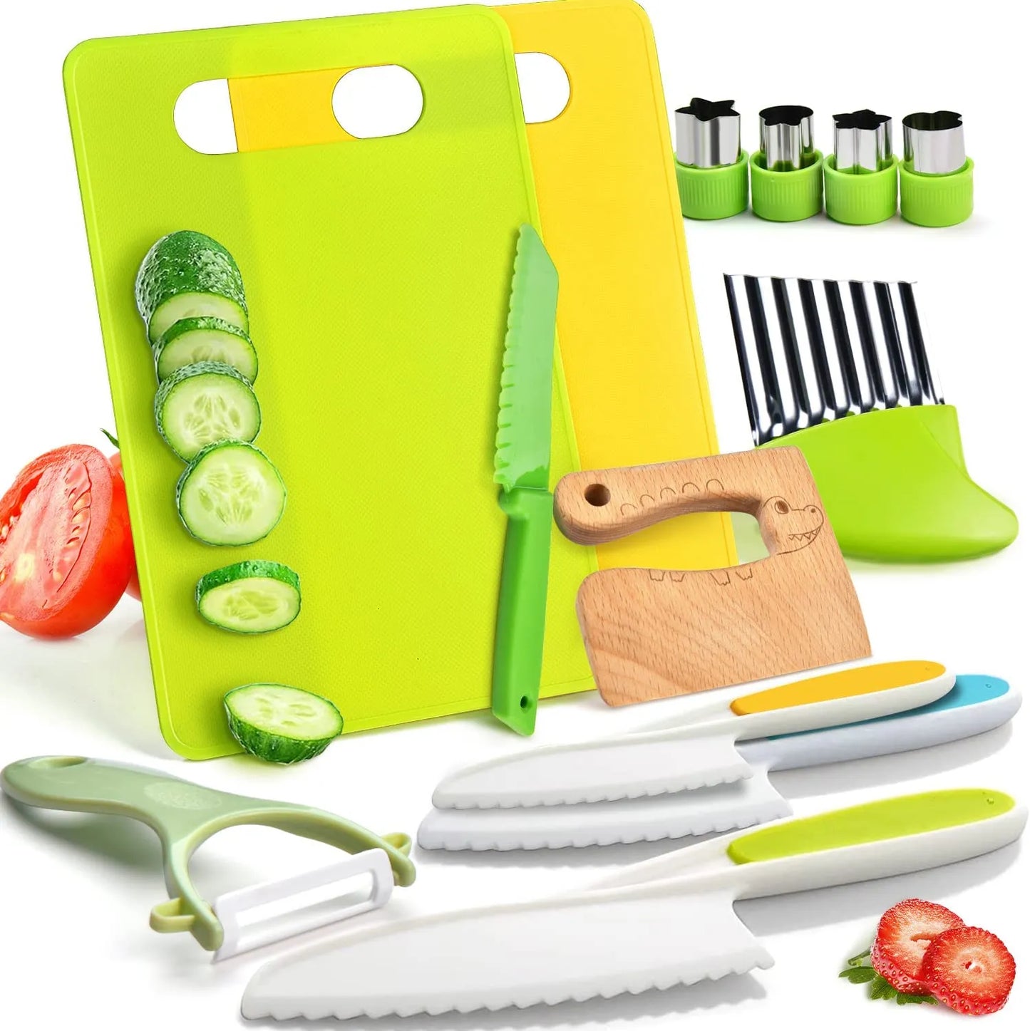 Kit Culinário Montessori Brincamigos + OFERTA E-Book: Pequenos Chefs: 20 Receitas Culinárias para Crianças