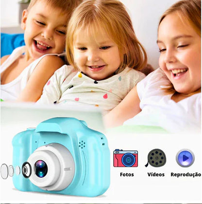 Câmera Digital Brincamigos OFERTA -> Cartão SD 32GB