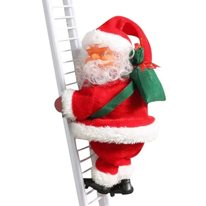 Papai Noel Escalador – Brinquedo Musical de Natal