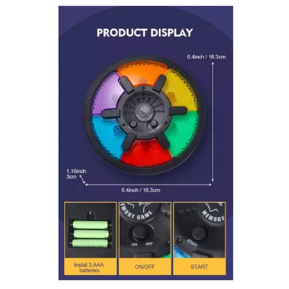 Jogo da Memória Eletrónico Génio com Som e Luzes