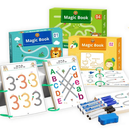 Caderno de Traço e Desenho Infantil Magic Book (Oferta Especial!)