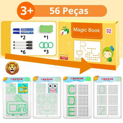 Caderno de Traço e Desenho Infantil Magic Book (Oferta Especial!)