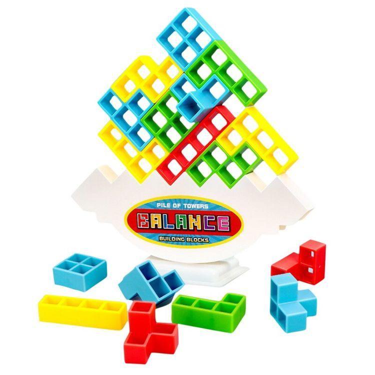 Tetris Tower® + 16 Blocos de Brinde - Brincamigos