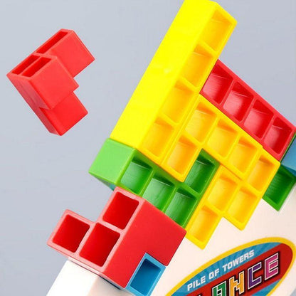 Tetris Tower® + 16 Blocos de Brinde - Brincamigos